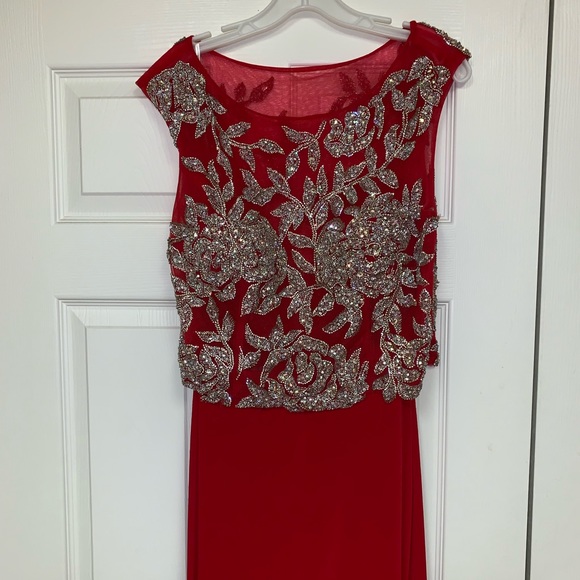 Red Prom Pageant Dress / Formal - Picture 2 of 2